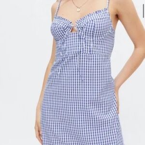 Blue Gingham Dress